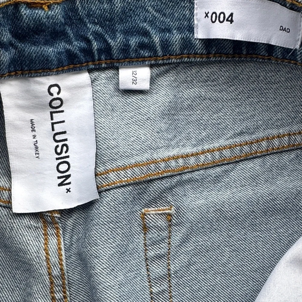 COLLUSION Jeans X004 Dad fit / balloon Size 32 x 32 Unisex